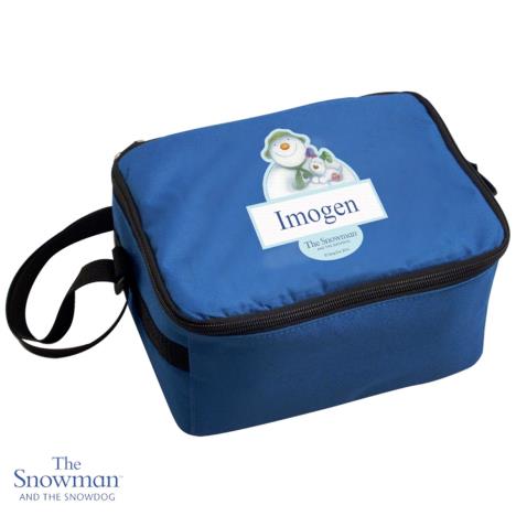 Personalised The Snowman & The Snowdog Lunch Bag  £14.99