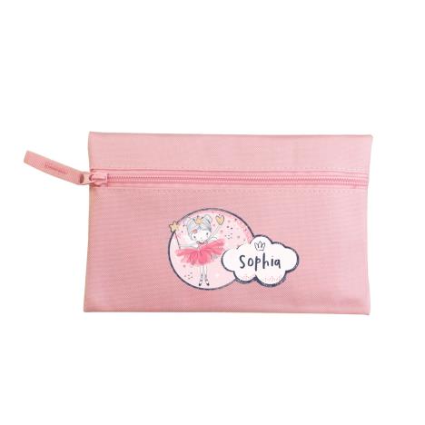 Personalised Fairy Princess Pink Pencil Case   £9.99