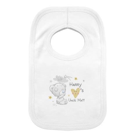 Personalised Tiny Tatty Teddy I Heart Baby Bib  £7.99