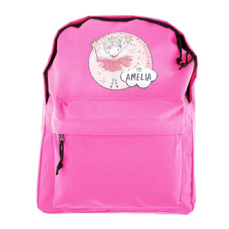 Personalised Pink Fairy Backpack   £19.99