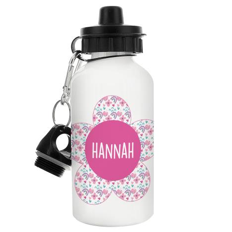 Personalised Flower Drinks Bottle   £12.99