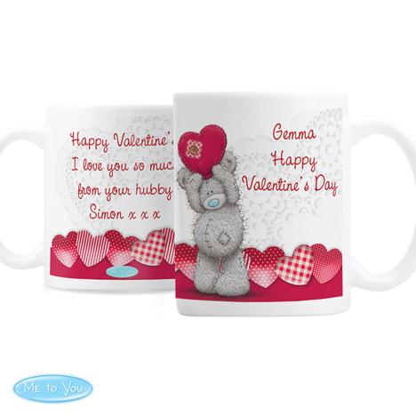 Personalised Me to You Bear Heart Mug  £10.99