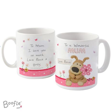 Personalised Boofle Flowers Mug   £10.99