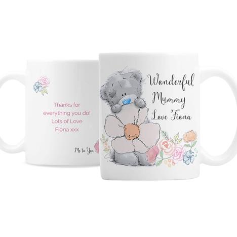 Personalised Me to You Bear Floral Mug  £10.99