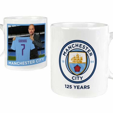 Personalised Manchester City FC Manager Mug   £12.99