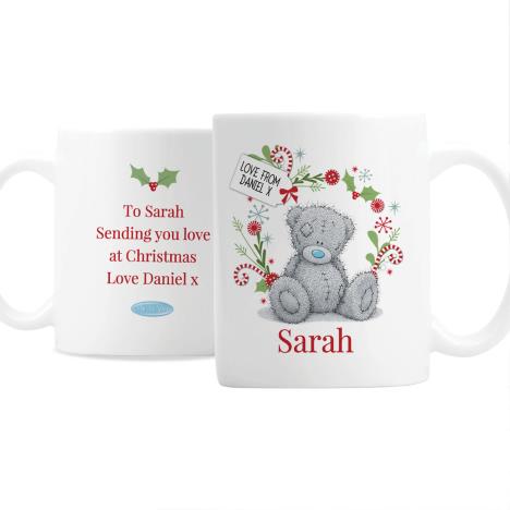 Personalised Me to You Bear Christmas Mug  £10.99