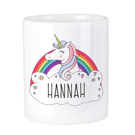 Personalised Unicorn Ceramic Storage Pot  £12.99