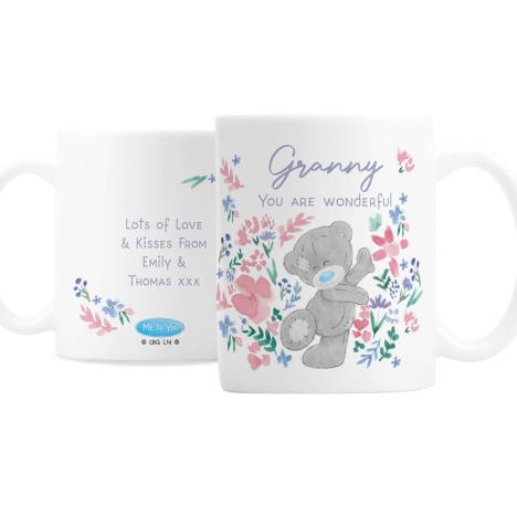 Personalised Me to You Floral Mug   £10.99