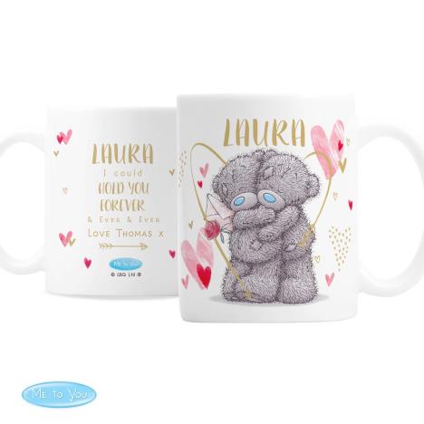 Personalised Hold You Forever Me to You Mug   £10.99