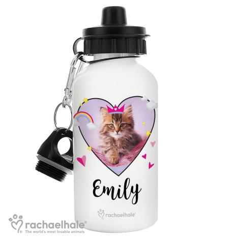 Personalised Rachael Hale Cute Cat 400ml Drinks Bottle   £14.99