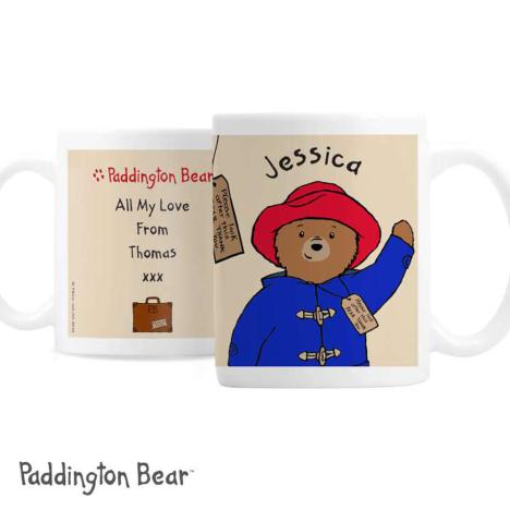 Personalised Paddington Bear Plastic Mug  £10.99