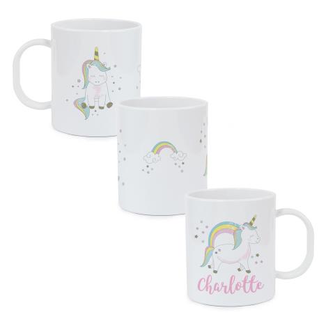 Personalised Baby Unicorn Plastic Mug  £9.99