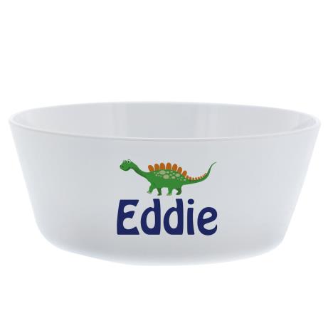 Personalised Dinosaur Plastic Bowl False £12.99