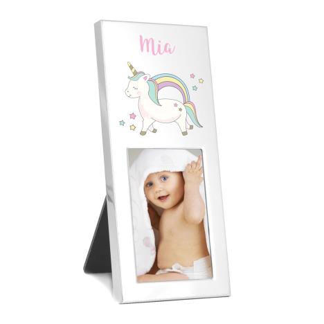 Personalised  Baby Unicorn 2" x 3" Photo Frame  £7.99