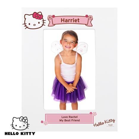 Personalised Hello Kitty Floral 6 x 4 Photo Frame  £19.99