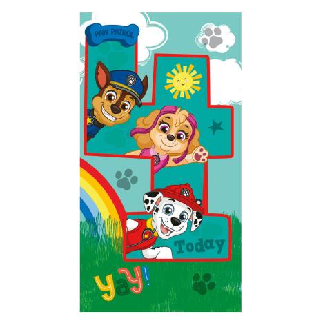 Paw Patrol 4 Today Birthday Card  £2.45