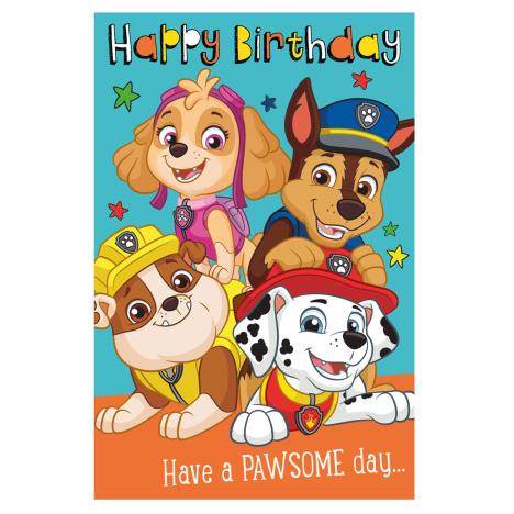 Pawsome Paw Patrol Birthday Card  £2.39