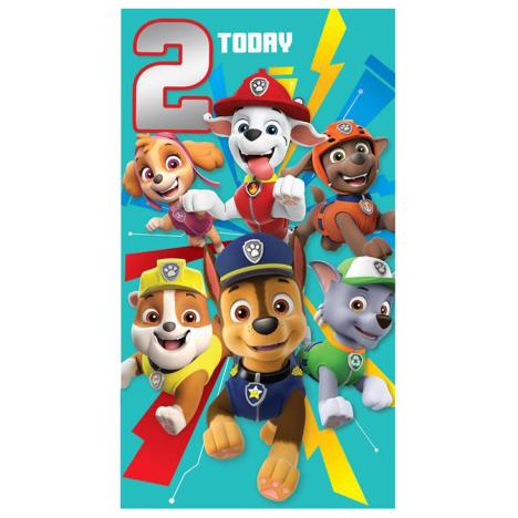 2 Today Paw Patrol Birthday Card  £2.10