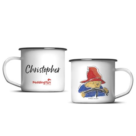 Personalised Paddington Bear Enamel Mug  £15.99