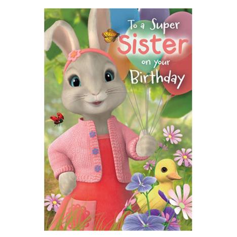 Peter Rabbit Super Sister Birthday Card  £2.69