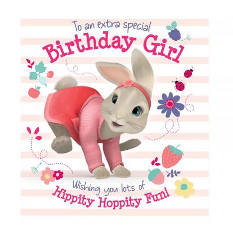 Peter Rabbit Birthday Girl Birthday Card  £2.45