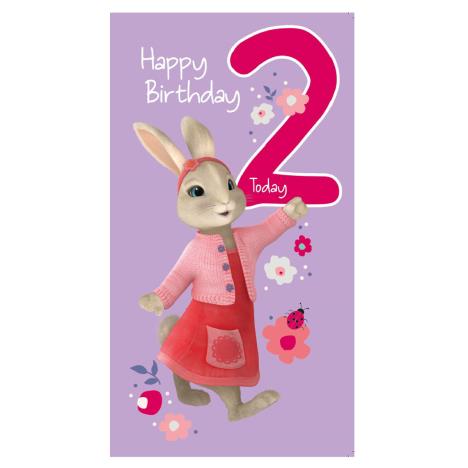 2 Today Peter Rabbit 2nd Birthday Card  £2.10