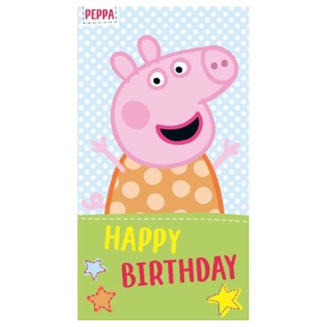 Happy Birthday Peppa Pig Birthday Card (PG031) - Character Brands