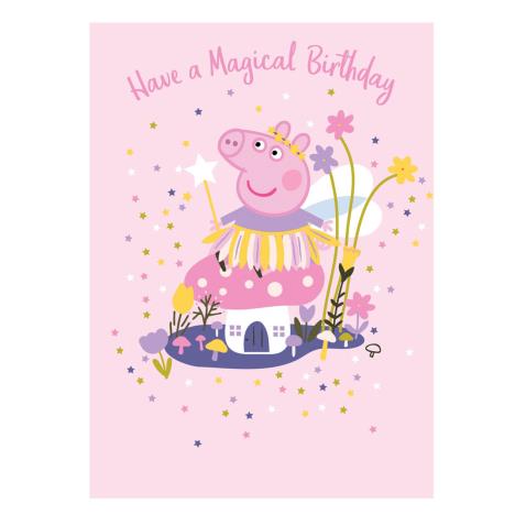 Magical Peppa Pig Birthday Card (pg052) - Character Brands