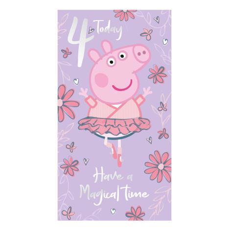 4 Today Peppa Pig 4th Birthday Card  £2.10