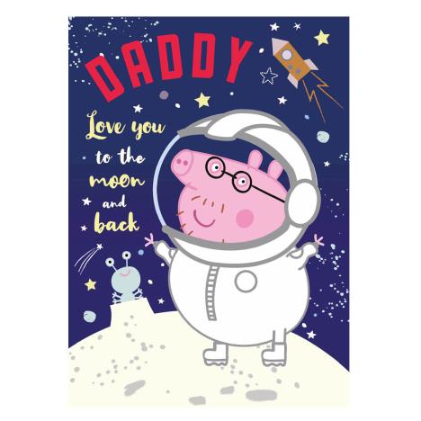 Daddy Peppa Pig Birthday Card  £1.99