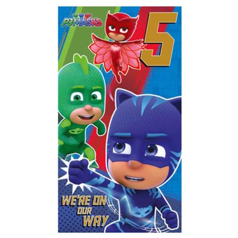 5th Birthday PJ Masks Birthday Card  £2.10