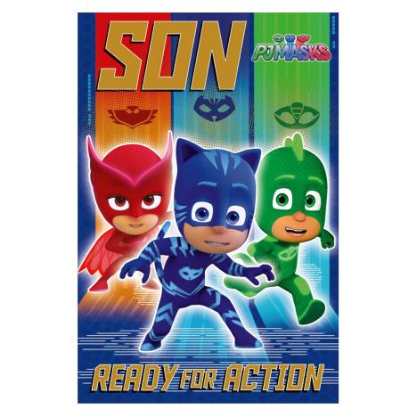 Son PJ Masks Birthday Card  £2.69