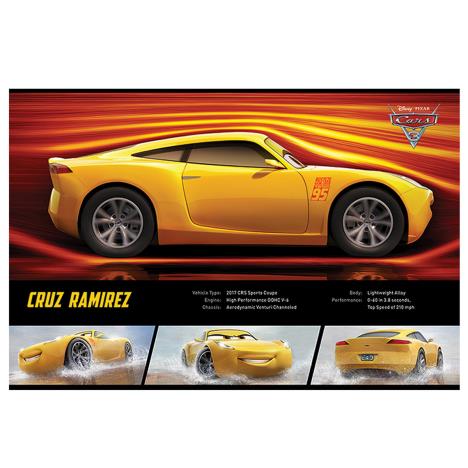 Disney Cars 3 Cruz Ramirez Stats Maxi Poster  £4.99