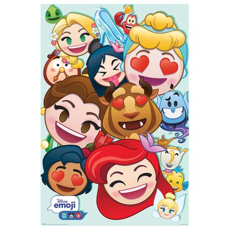 Disney Emoji Princess Maxi Poster  £4.99