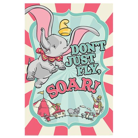 Dumbo Soar Above Circus Maxi Poster  £4.99