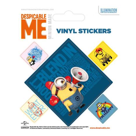Minions Characters Vinyl Stickers  £0.99