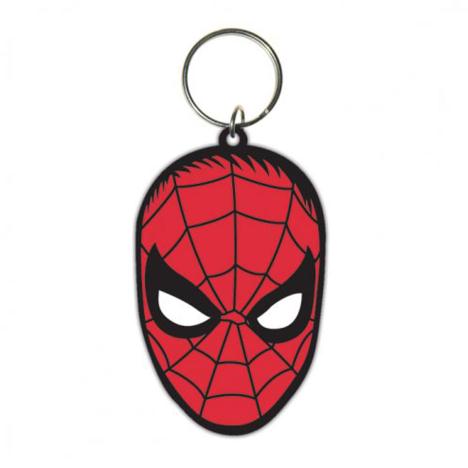 Spider-Man Face PVC Keyring  £1.99