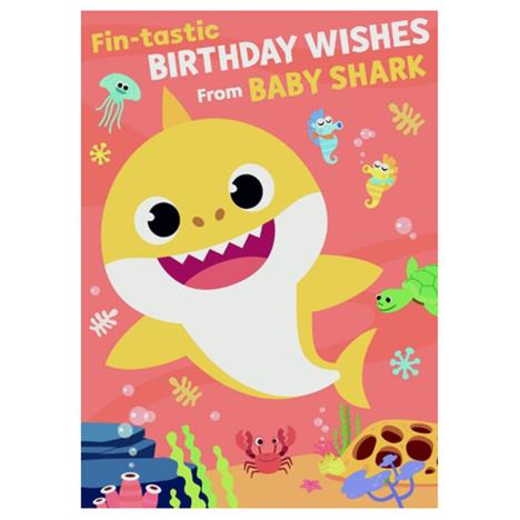 Baby Shark Birthday Wishes Sound Card  £4.99