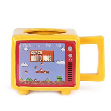 Super Mario Bros Retro TV Shaped Heat Changing Mug   £14.99