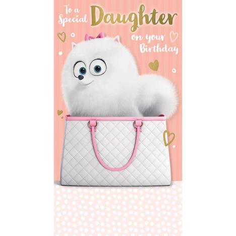 Special Daughter The Secret Life of Pets Birthday Card  £2.10