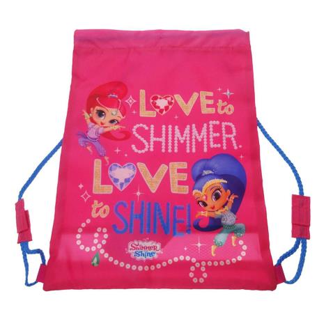Shimmer & Shine Large Drawstring Bag  £3.59