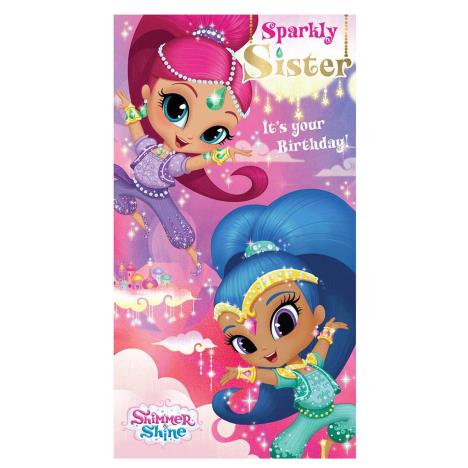 Sister Shimmer & Shine Birthday Card  £2.45