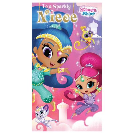 Niece Shimmer & Shine Birthday Card  £2.45