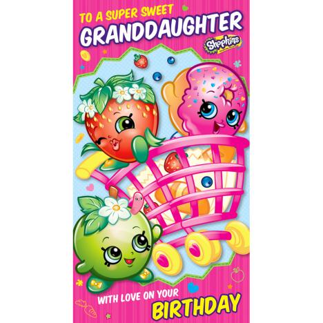 Super Sweet Granddaughter Shopkins Birthday Card  £2.10