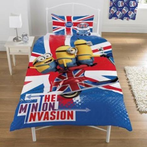Minions Invasion Single Panel Duvet Set  £29.99