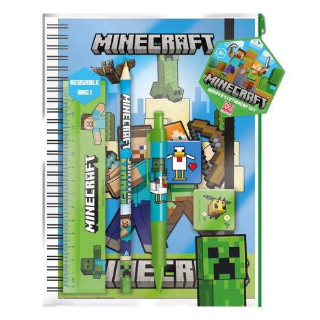 Minecraft A5 Stationery Set   £7.99