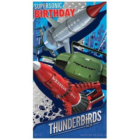 Thunderbirds Supersonic Birthday Card  £2.10