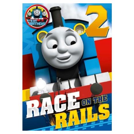 2nd Birthday Thomas & Friends Badged Birthday Card  £2.45