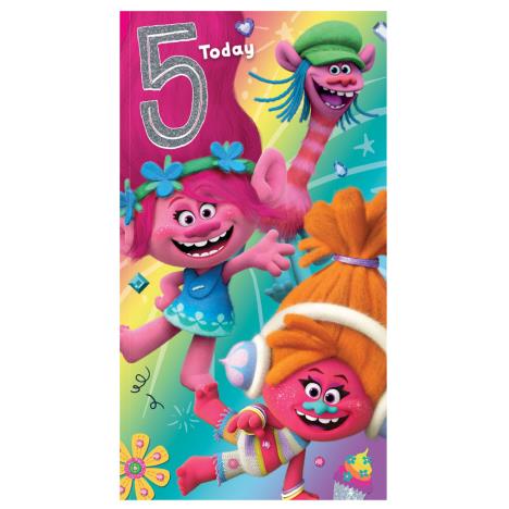 5 Today Trolls 5th Birthday Card  £2.45