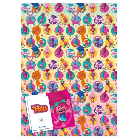 Trolls Gift Wrap & Tags  £2.20